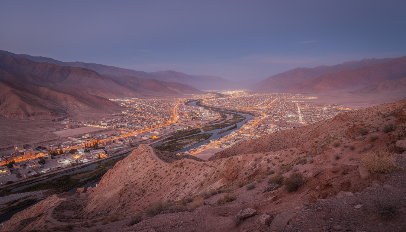 Paisaje de Copiapó, Región de Atacama